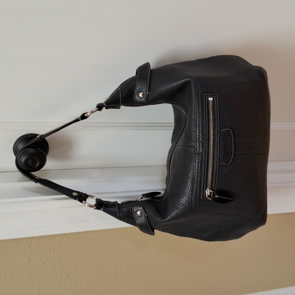 Y2K Coach 13155 Penelope Large Pebble Leather Hobo Bag